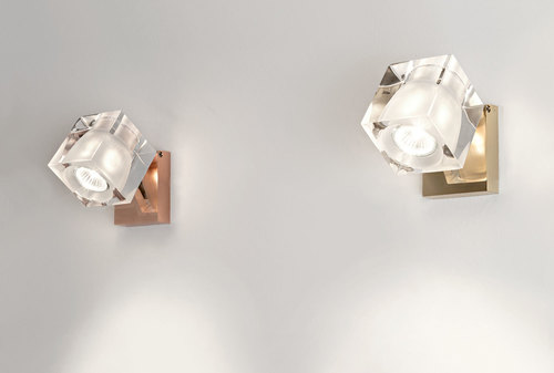 Check Fabbian Cubetto wall lamp - Transparent - D28 G89 00
