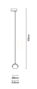 Fabbian Beluga pendant lamp for chinstrap - Transparent - D57 J05 00 4 Fabbian Beluga pendant lamp for chinstrap - Transparent - D57 J05 00 small 4