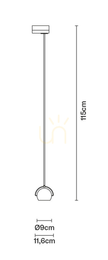 Show Fabbian Beluga pendant lamp for chinstrap - Transparent - D57 J05 00 Fabbian Beluga pendant lamp for chinstrap - Transparent - D57 J05 00