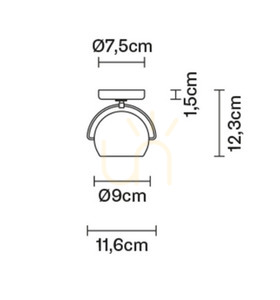 Fabbian Beluga wall lamp - red - D57 G13 03 2 Fabbian Beluga wall lamp - red - D57 G13 03 small 2