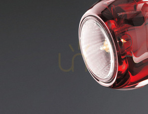 Fabbian Beluga wall lamp - red - D57 G13 03 1 Fabbian Beluga wall lamp - red - D57 G13 03 small 1