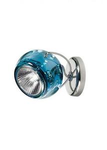 Fabbian Beluga Colour wall lamp - blue - D57 G13 31 0 Fabbian Beluga Colour wall lamp - blue - D57 G13 31 small 0