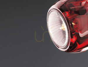 Fabbian Beluga spotlight for chinstrap - red - D57 J07 03 small 1