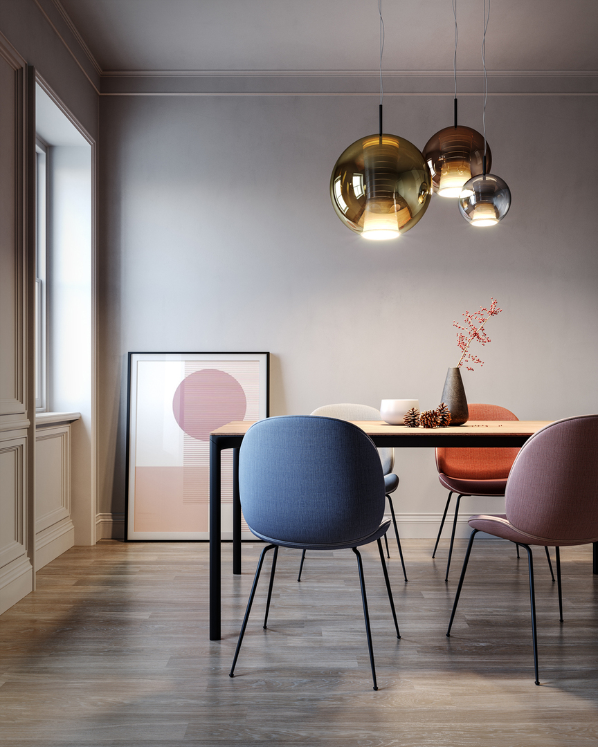 View Fabbian Beluga Royal Ø20- Titanium Pendant Lamp - D57 A57 34 Fabbian Beluga Royal Ø20- Titanium Pendant Lamp - D57 A57 34