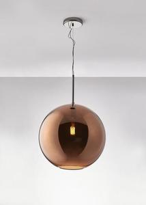 Fabbian Beluga Royal Ø40 pendant lamp - Bronze - D57 A61 41 small 0