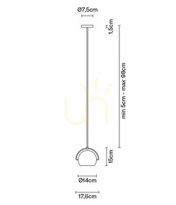 Fabbian Beluga Steel Ø14 Pendant Lamp - Chrome - D57 A07 15 2 Fabbian Beluga Steel Ø14 Pendant Lamp - Chrome - D57 A07 15 small 2