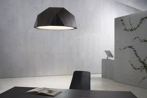 Hanging lamp Fabbian Crio D81 18W 57cm - Dark wood - D81 A01 48 small 4