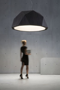 Hanging lamp Fabbian Crio D81 18W 57cm - Dark wood - D81 A01 48 small 5