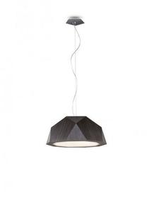 Hanging lamp Fabbian Crio D81 18W 57cm - Dark wood - D81 A01 48 small 0