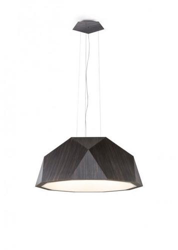 Check Hanging lamp Fabbian Crio D81 8W 115cm - Dark wood - D81 A13 48