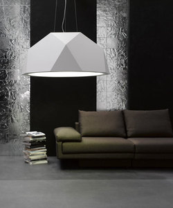Hanging lamp Fabbian Crio D81 8W 180cm - White - D81 A17 01 0 Hanging lamp Fabbian Crio D81 8W 180cm - White - D81 A17 01 small 0