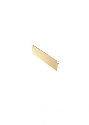 Check Fabbian Tile Accessories D95 Covering strip 30cm - Gold aluminum - D95 Z10 74