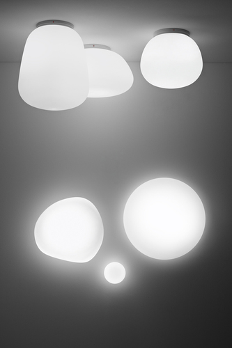 Check Wall lamp / plafond Fabbian Lumi F07 13W 30cm - F07 G09 01
