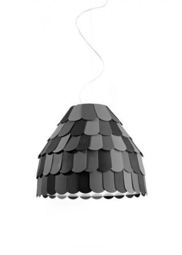 Check Hanging lamp Fabbian Roofer F12 57cm - anthracite - F12 A01 21