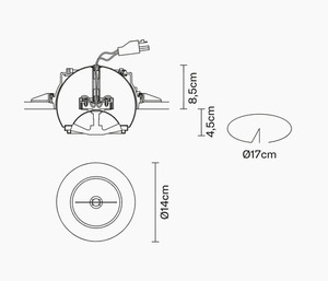 Fabbian Tools F19 5W GU53 recessed light - White - F19 F60 01 1 Fabbian Tools F19 5W GU53 recessed light - White - F19 F60 01 small 1