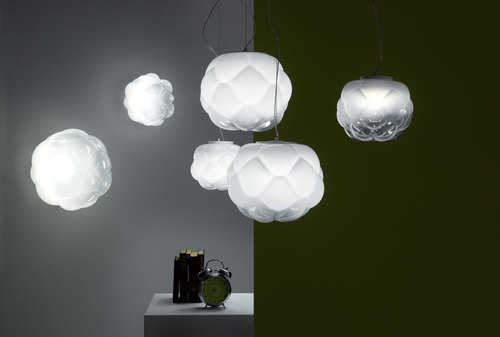 Check Hanging lamp Fabbian Cloudy F21 40cm - F21 A05 71