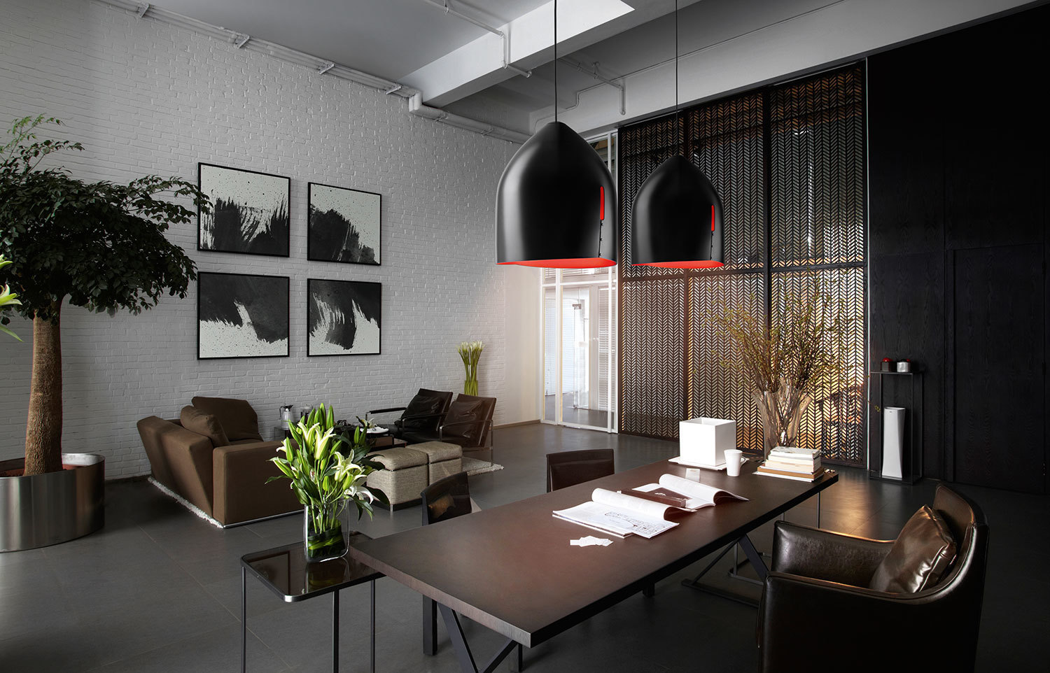Preview Hanging lamp Fabbian Oru F25 80cm - Copper - F25 A08 41 Hanging lamp Fabbian Oru F25 80cm - Copper - F25 A08 41