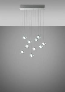 Hanging lamp Fabbian Multispot F32 60x15cm - 10 - F32 A28 00 0 Hanging lamp Fabbian Multispot F32 60x15cm - 10 - F32 A28 00 small 0