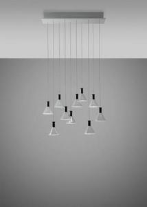 Hanging lamp Fabbian Multispot F32 60x15cm - 10 - Chrome - F32 A48 00 small 0