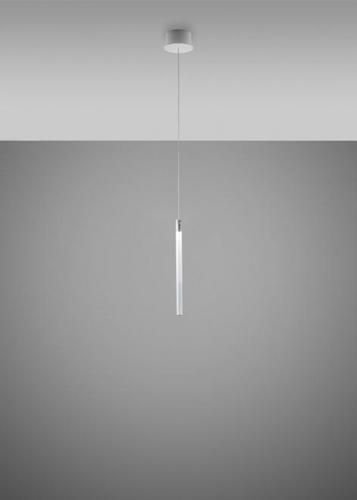 Check Hanging lamp Fabbian Multispot F32 1W 13cm - Chrome - F32 A01 00