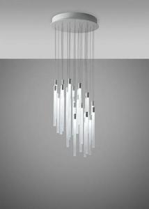 Hanging lamp Fabbian Multispot F32 49cm - 30 - Chrome - F32 A05 00 small 0