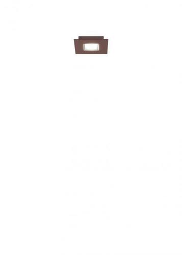 Check Ceiling lighting fitting Fabbian Quarter F38 5W 15x15cm - Bronze - F38 G07 14