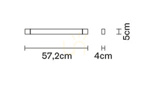 Wall lamp Fabbian Pivot F39 23W 3000K - Bronze - F39 G01 76 small 2
