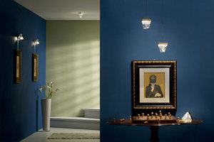Hanging lamp Fabbian Tripla F41 3W 3 - Anthracite - F41 G01 21 small 1