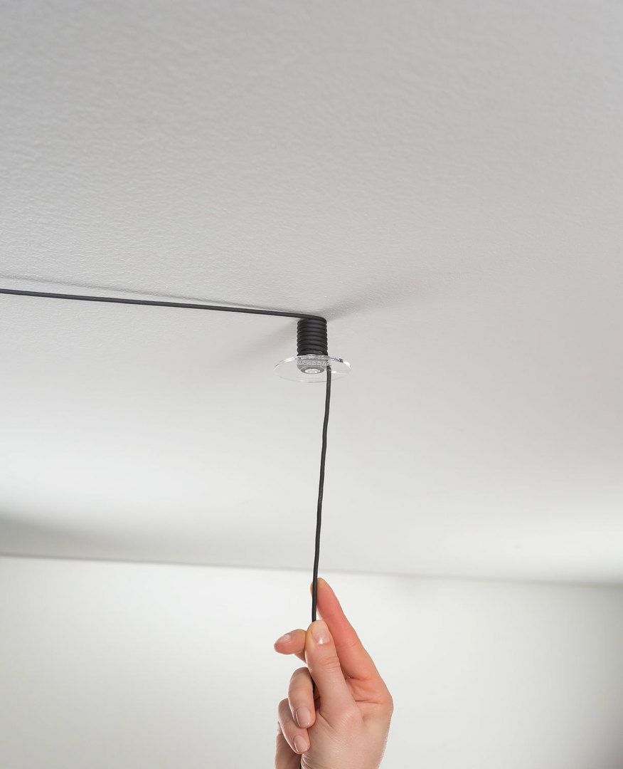Show Hanging lamp Fabbian Tripla F41 3W 3 - Anthracite - F41 G02 21 Hanging lamp Fabbian Tripla F41 3W 3 - Anthracite - F41 G02 21