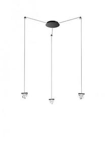 Hanging lamp Fabbian Tripla F41 3W 3 - Anthracite - F41 G02 21 0 Hanging lamp Fabbian Tripla F41 3W 3 - Anthracite - F41 G02 21 small 0