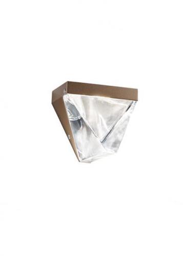 Check Wall lamp Fabbian Tripla F41 3W 2700K - Bronze - F41 D02 76