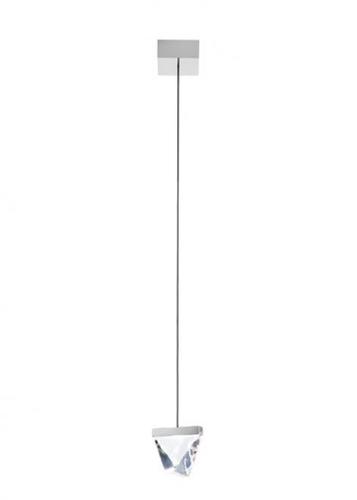 Check Hanging lamp Fabbian Tripla F41 3W 2700K - Chrome - F41 A02 11