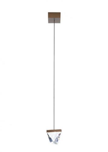 Check Hanging lamp Fabbian Tripla F41 3W 2700K - Bronze - F41 A02 76