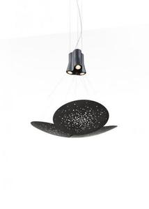 Fabbian Lens F46 24W 106x100cm pendant lamp - Three light sources - Black - F46 A05 14 small 0