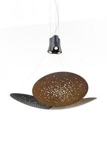 Hanging lamp Fabbian Lens F46 24W 161x152cm - Multicolored - F46 A07 99 1 Hanging lamp Fabbian Lens F46 24W 161x152cm - Multicolored - F46 A07 99 small 1