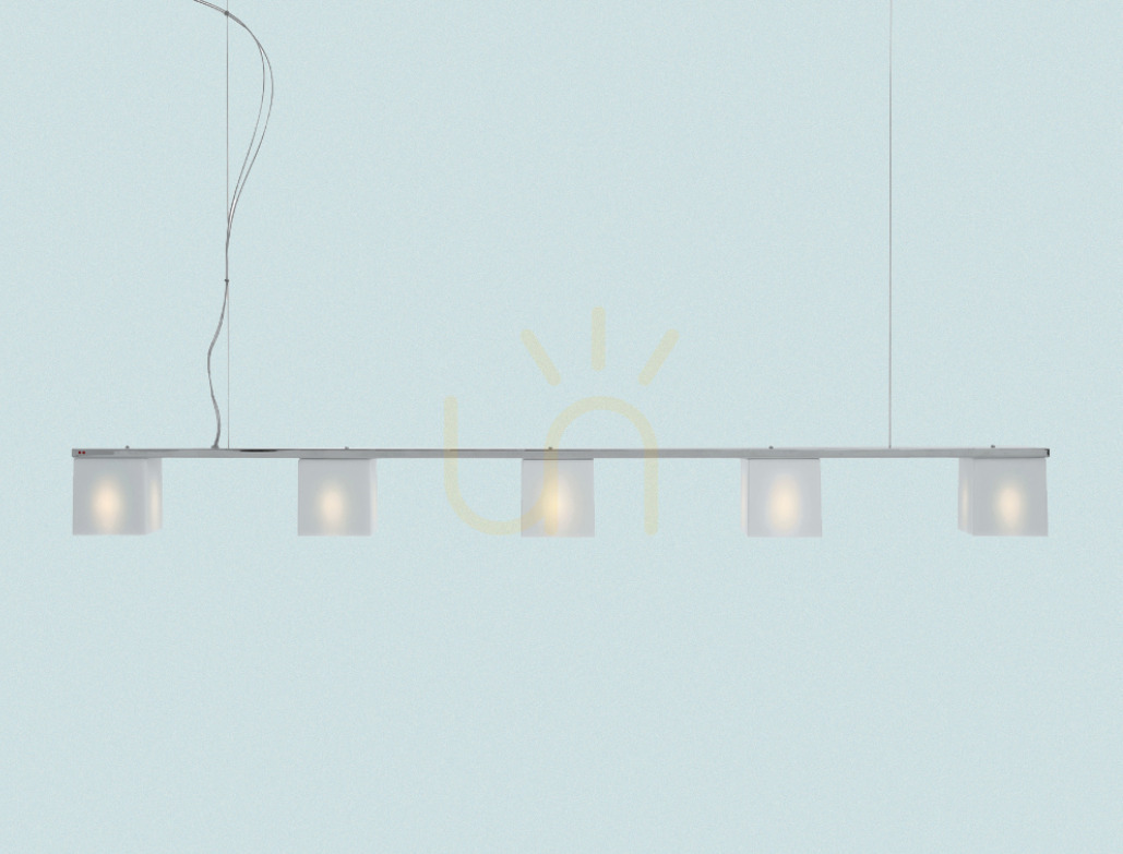 View Fabbian Cubetto pendant lamp - White - D28 A06 01 Fabbian Cubetto pendant lamp - White - D28 A06 01