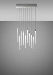 Hanging lamp Fabbian Multispot F32 60x15cm - 10 - Chrome - F32 A08 00 small 0