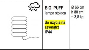 BIG PUFF standing lamp 1 BIG PUFF standing lamp small 1