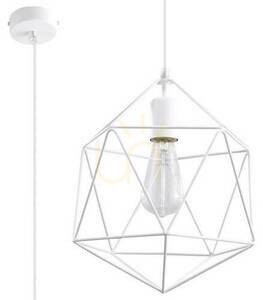 Pendant lamp GASPARE white Sollux small 2