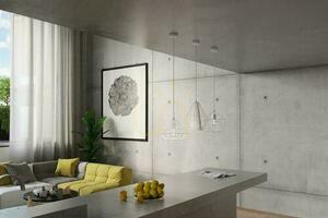Pendant lamp GASPARE white Sollux small 5