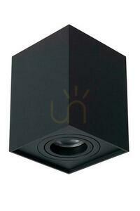 Lucide Tube Black GU10 Ceiling Downlight 82953/01/30 small 1