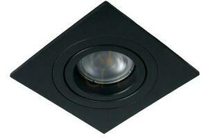 Lucide TUBE Black Square Recessed Spotlight, 9 cm, GU10 22955/01/30 small 1