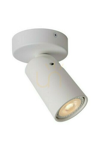 Check Lucide Xyrus White LED Ceiling Spotlight 5W 2200K GU10 23954/06/31
