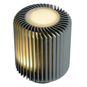 Lucide TURBIN Grey LED Table Lamp 5W 3000K 26500/05/36 small 3