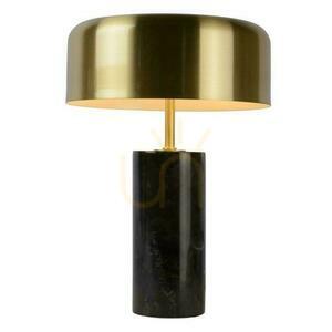 Lucide MIRASOL Black Gold Marble 3-Light Dimmable Table Lamp 34540/03/30 small 4