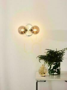 Lucide Tycho Retro Gold 2-Light Wall Lamp 45274/02/02 small 2