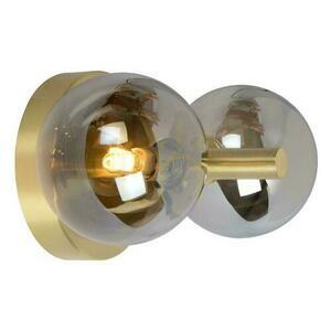 Lucide Tycho Retro Gold 2-Light Wall Lamp 45274/02/02 small 3
