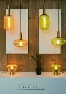 Lucide MALOTO pendant light amber glass E27 Ø20 cm 45386/20/62 small 4