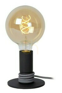 Lucide Marit Black Steel Table Lamp 45576/01/30 small 0