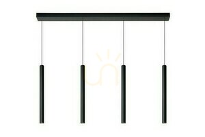 Lucide LORENZ Black LED Pendant Light 74403/04/30 small 0